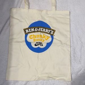 Nike Ben & jerry chunky dunky sb tote bag
